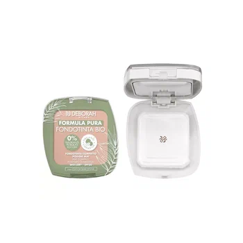 DEBORAH пудра-основа тональная formula pura fondotinta bio т.03 9г